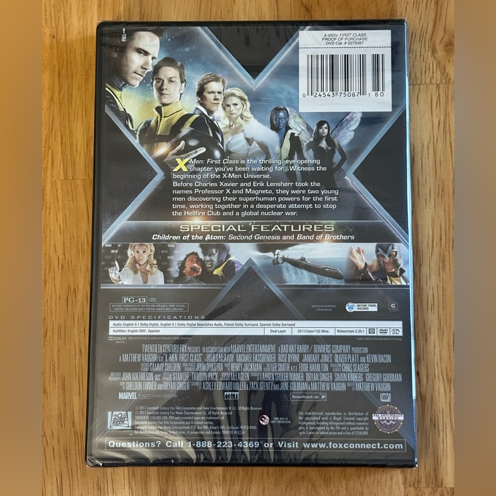 X-Men First Class DVD - Picture 4 of 4